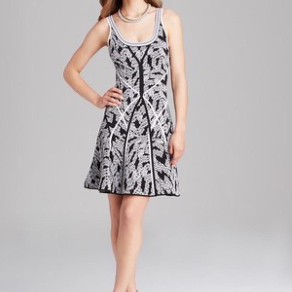 Diane Von Furstenberg Monochrome Knit dress